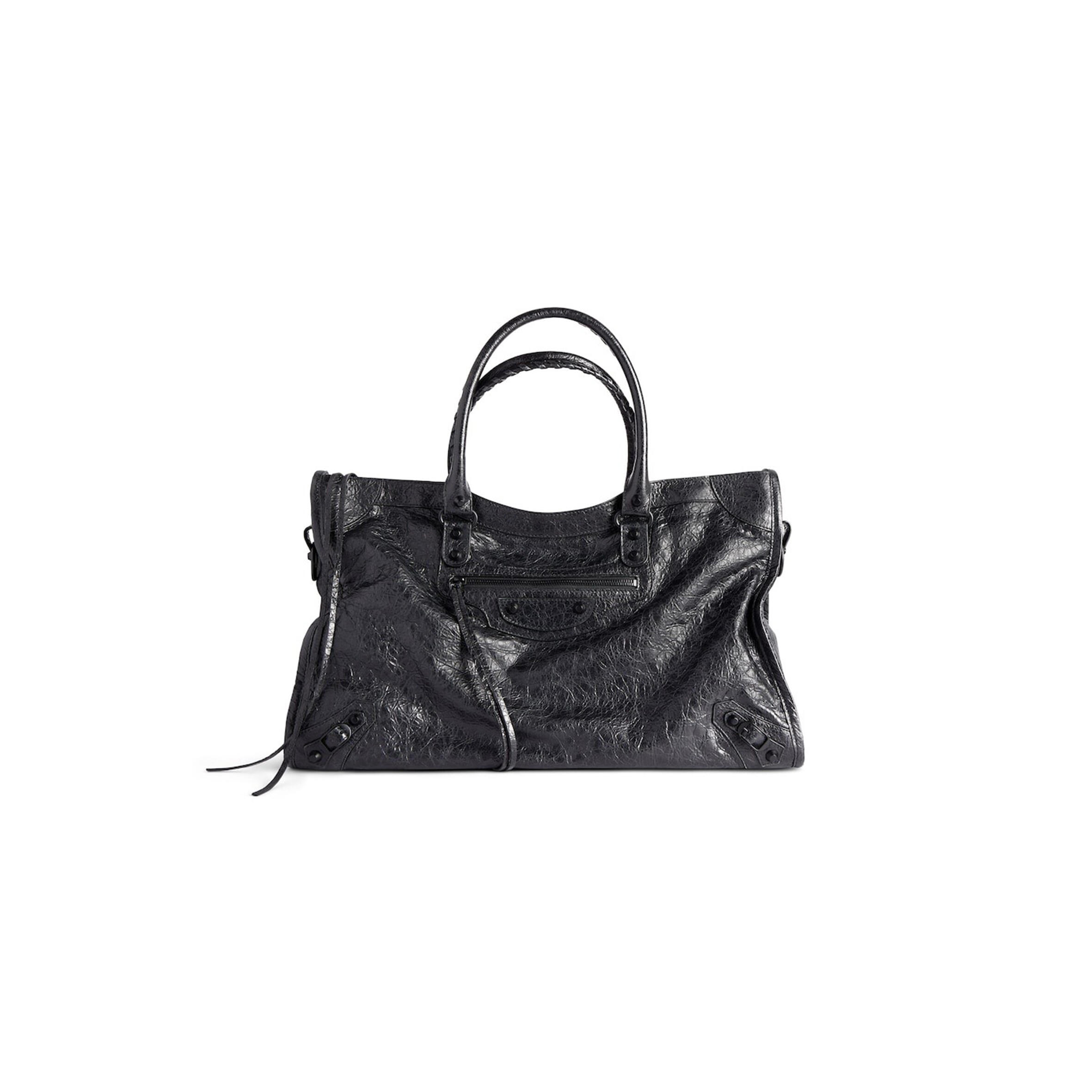 Ba1en*iaga le city bag large in black 8657652acme1000 (46*29*17cm)